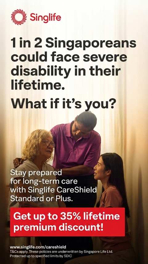 Insurance campaign visual